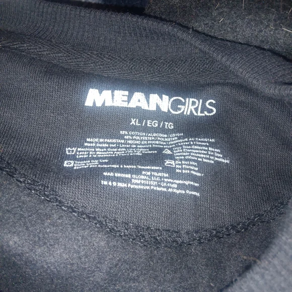 MEAN GIRLS Oversized Crew neck XL - Picture 8 of 8